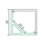 LED Extrusion Channel