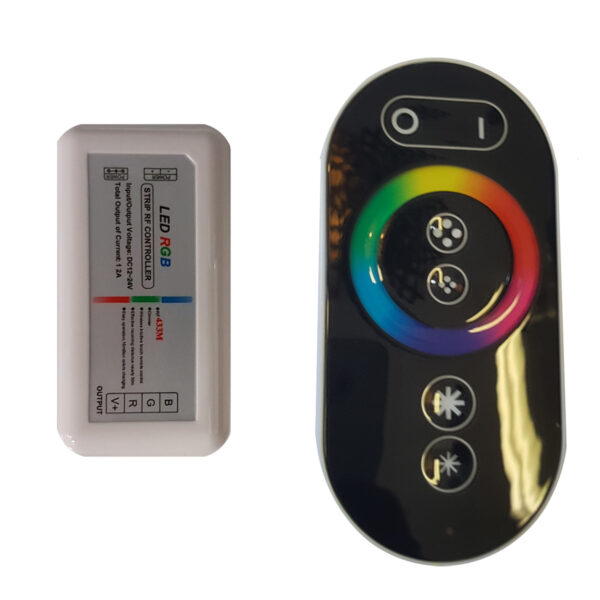 Touch 2 Fade Black Remote Control RGB - RCRGBTF2BLK