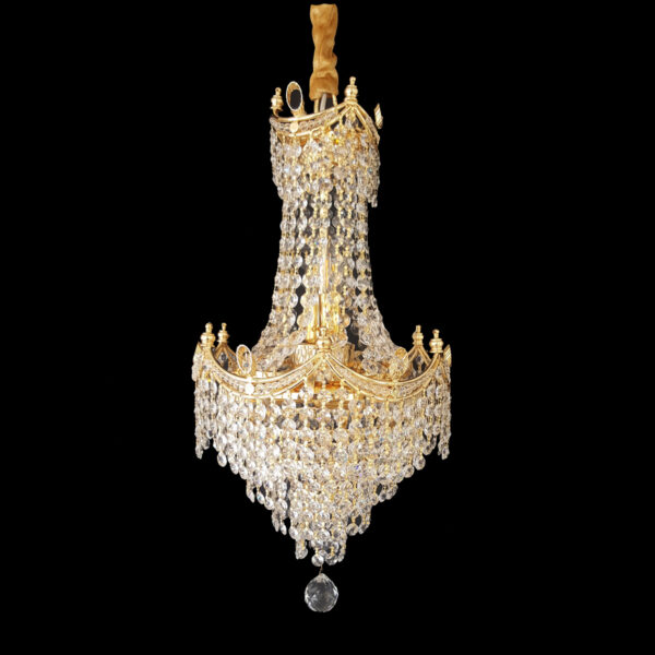 Bristol 310 Gold Chandelier - CRPBRI05310GD