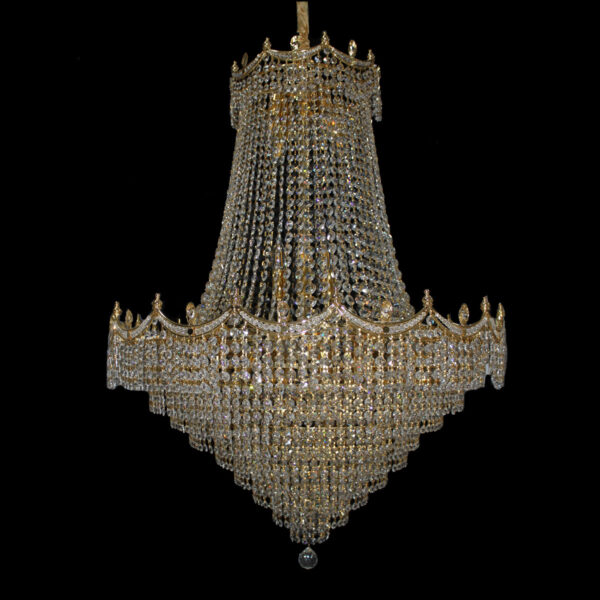 Bristol 820 Gold Chandelier - CRPBRI22820GD