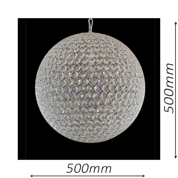 Norfolk 500 Crome Chandelier - CRPNOR01500CH