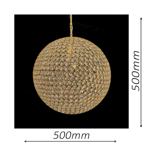 Norfolk 500 Gold Chandelier - CRPNOR01500GD