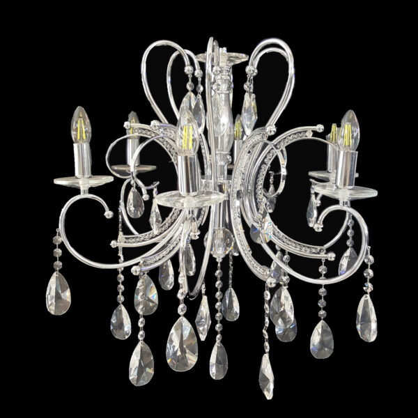 Buckingham 620 Chrome Chandelier - CRPBUC06620CH