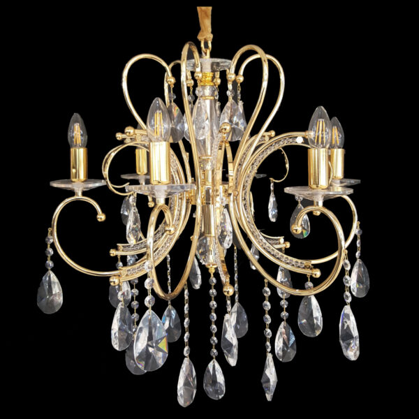 Buckingham 620 Gold Chandelier - CRPBUC06620GD