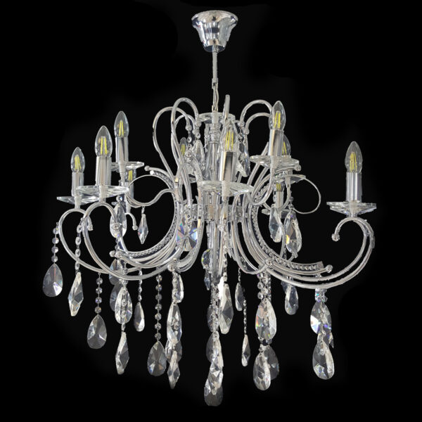 Buckingham 750 Chrome Chandelier - CRPBUC12750CH