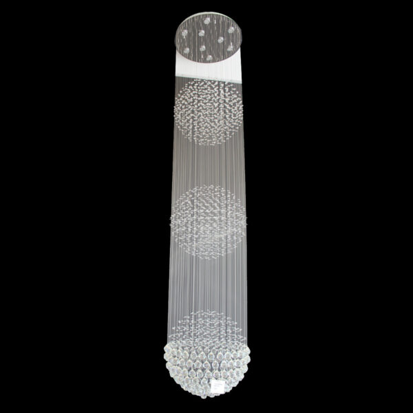 3 Ball Tier String Chandelier 600mm - CRP1010