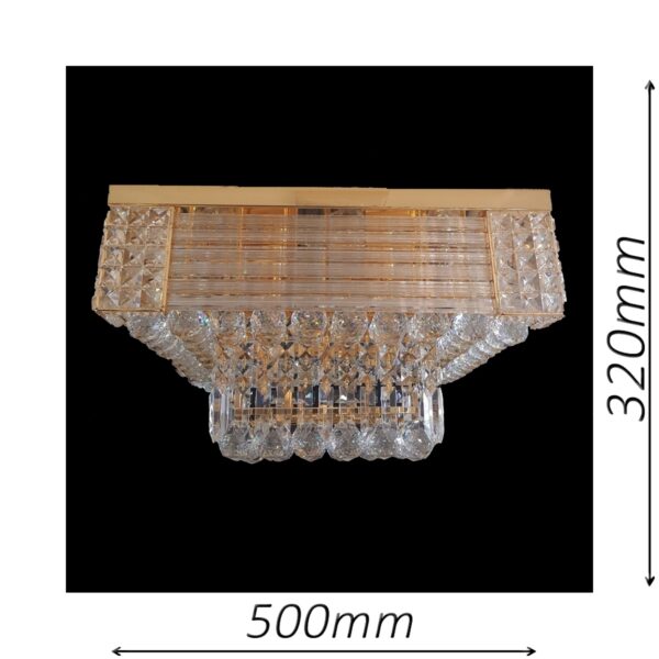 Midland 500 Gold Ceiling Light - CTCMID12500GD