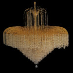 Waterfall 1100 Gold Chandelier - CRPWAT191100GD