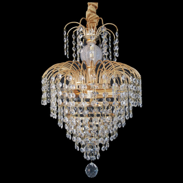 Waterfall 330 Gold Chandelier - CRPWAT03330GD