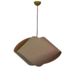 Alpha 600 Wooden Pendant Light - P1208ALPH60WDN