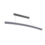 Arc Silver LED Pendant - LEDP1022