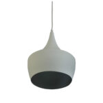 Azim White 1 Light Pendant - SP1007