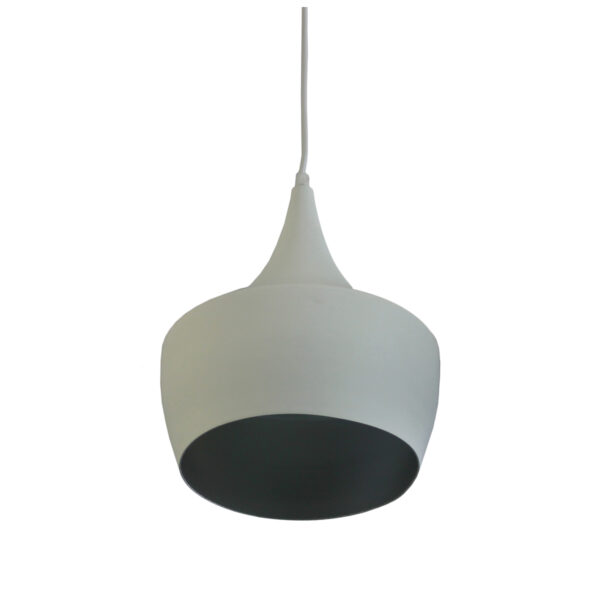 Azim White 1 Light Pendant - SP1007