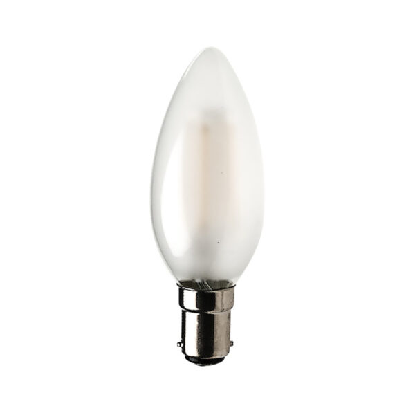 Candle B15 4W LED Globe Frosted - LEDCAN4WB15FR - PW - CW - WW