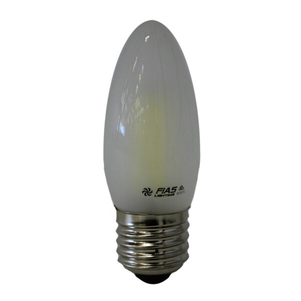 Candle E27 4W LED Globe Frosted - LEDCAN4WE27FR - PW - CW - WW