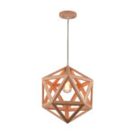 Galactic 550 Wooden Pendant Light - P1090GALAC55WDN