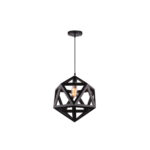 Galactic 650 Black Pendant Light - P1093GALAC65BLK