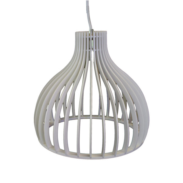 Ganto 220 White Pendant Light - P1026GANTO220W