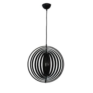 Helical 400 Black Pendant Light – P1212HEL40BLK