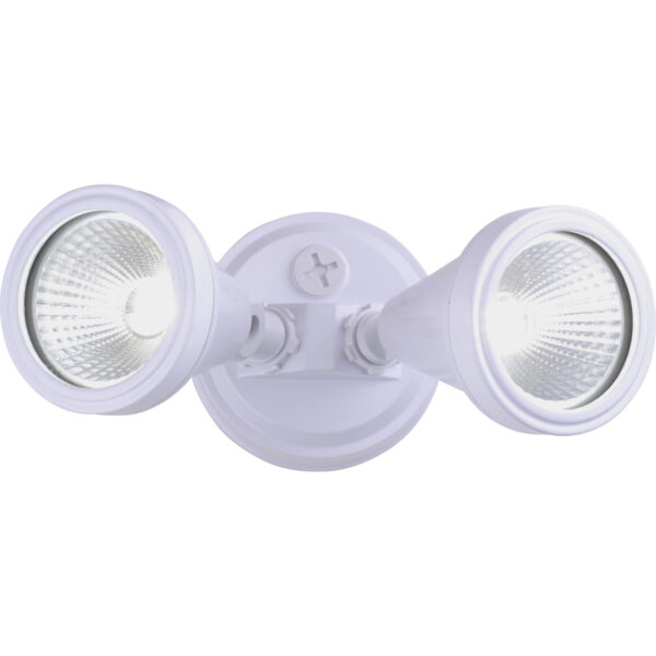 LED Double White Exterior Spot Light - ledsptdblwh