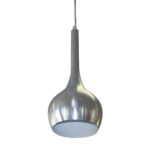 Shazie Brushed Chrome 1 Light Pendant - SP1012