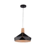 Illusion 300 Large Black 1 Light Pendant - P1235ILL30BLK