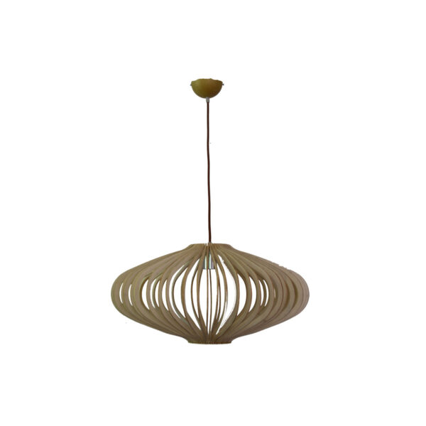 Jaafar 360 Wooden Pendant Light - P1114JAA36WDN