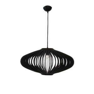 Jaafar 580 Black Pendant Light – P1117JAA58BLK