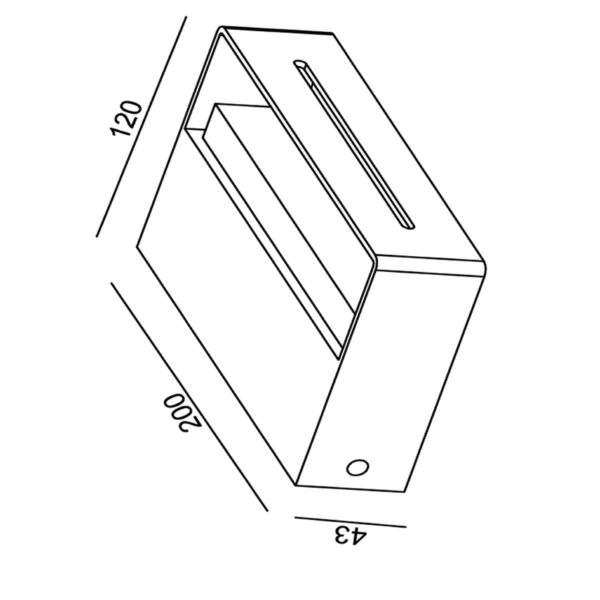 Linear LED Integrated Exterior Light