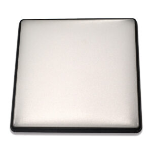 Square 18W LED Ceiling Light - Black Frame in Cool White - LEDOYS18WSQRBLCW