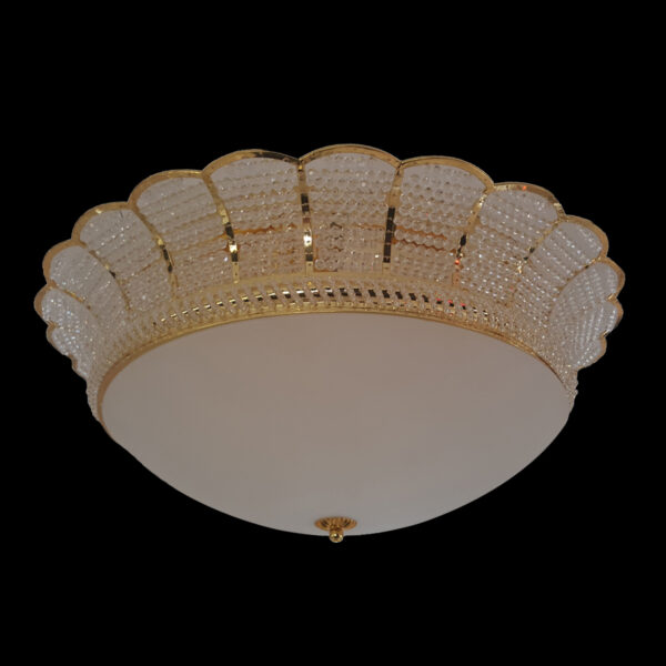 Tyne 650 Gold Ceiling Light - CTCTYN09650GD