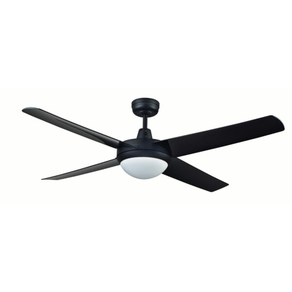 Rotor LED Light 52'' Black Ceiling Fan with ABS Blades - ROTORBLK2