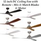 Forte DC Ceiling Fans