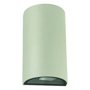 Zimbo Round LED Integrated External Light White