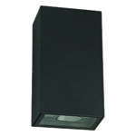 Zimbo Square LED Integrated External Light Black